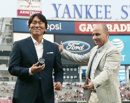 Baseball: Matsui inducted into Japan's Hall of Fame