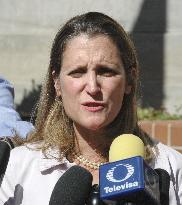 Canadian Foreign Minister Freeland
