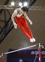 Gymnastics: Kohei Uchimura at world championships