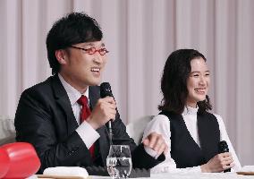 Actress Yu Aoi ties knot with comedian Ryota Yamasato