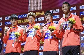 Athletics: Men's 4x100-meter relay at worlds
