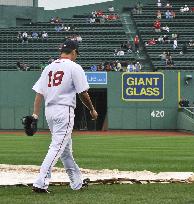 Boston Red Sox pitcher Matsuzaka placed on 15-day disabled list