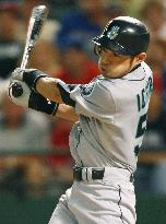 Mariners' Ichiro vs. Rangers