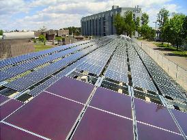 (2)Japan's largest solar power generator completed in Tsukuba