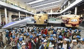 Largest Japanese railway museum prepares for opening