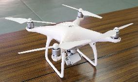 Police make 1st arrest for unapproved drone flight in restricted area