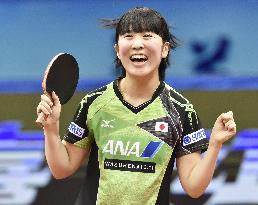 Table tennis: Hirano stuns China's best to win 1st Asian crown