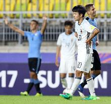 Soccer: Japan suffer painful defeat to Uruguay at U-20 World Cup