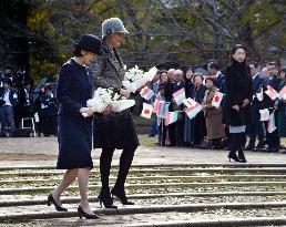 Japan, Dutch princesses visit Nagasaki