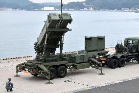 PAC-3 interceptors