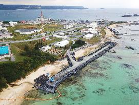U.S. base construction in Okinawa