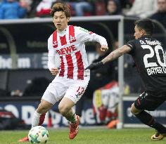 Football: Cologne's Osako