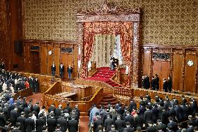 Emperor at ordinary parliament session