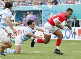 Rugby World Cup in Japan: Argentina v Tonga