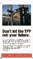 JA to run ad in Washington Post opposing TPP