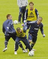 Japan tune up for World Cup finals