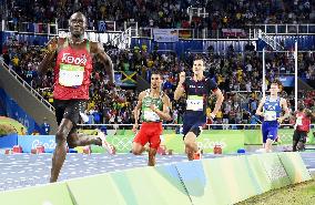 Olympics: Kenya's Rudisha wins men's 800m