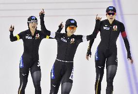 Speed skating women's team pursuit