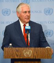 Tillerson backs away from offer of unconditional talks with N. Korea