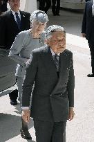 Japanese emperor, empress visit Okinawa