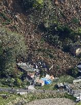 Landslide in Japan