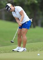 Golf: Hataoka 2 shots off lead after 3rd round of Lotte Championship