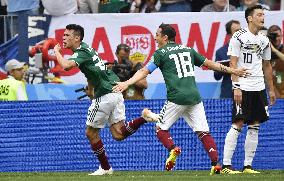 Football: Germany vs Mexico at World Cup