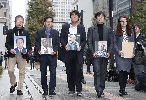 S. Korean lawyers visit Japan firm to demand forced labor damages