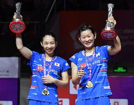 Badminton: Takahashi, Matsutomo grab Tour Final doubles crown