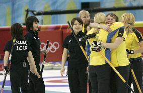 Japan beaten by Sweden in curling