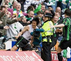 Nakamura seals SPL title for Celtic with late free kick