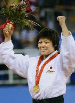 Ueno wins 70-kg class judo gold at Beijing Olympics