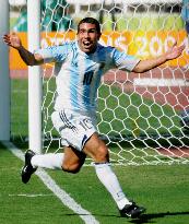 (2)Argentina vs Paraguay in men's Olympic soccer final