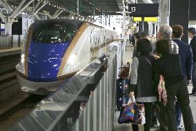 New Hokuriku Shinkansen bullet train sees over 10 mil. passengers