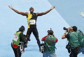 Olympics: Bolt wins 3rd consecutive 100m gold