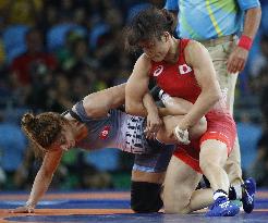 Japan's Icho wins in women's freestyle 58 kg 2nd round