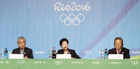 Olympics: Tokyo 2020 chiefs speak to press