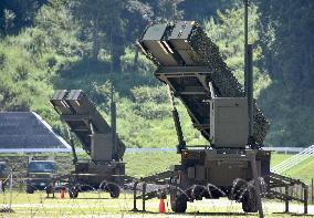 Drill conducted to prepare for N. Korea missile launch