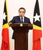East Timor president dissolves parliament, calls for new election