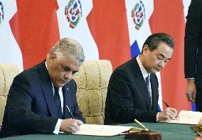 China-Dominican Republic talks