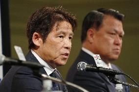 Football: Japan coach Nishino