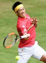 Tennis: Nishikori at Gerry Weber Open