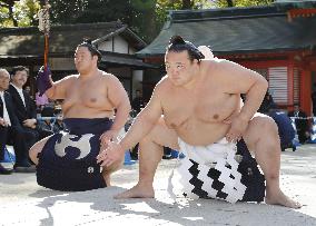 Sumo: Grand champion Kisenosato