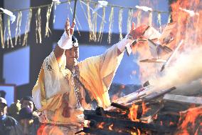 Annual charm burning ritual