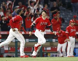 Baseball: Athletics v Angels