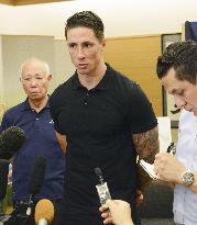 Football: Torres takes advisory role in Japan