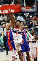 Basketball: Wizards-Pistons NBA game