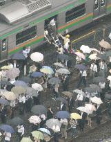 Power cut disrupts train services on key commuter lines