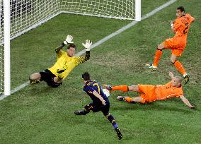 Spain beat Netherlands to win World Cup