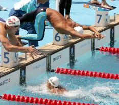 (1)Japanese men, women advance to relay finals at Athens